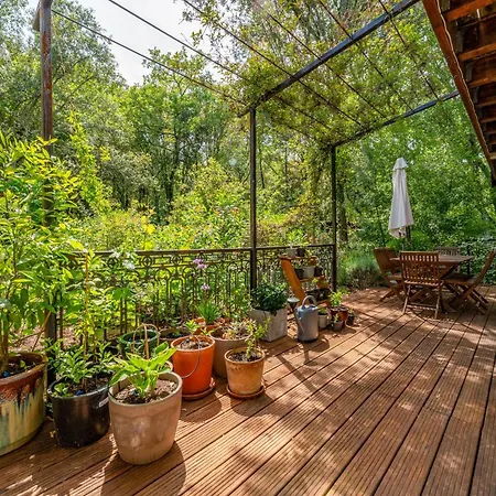 Maison Romantique Dans Les Bois Ferienhaus Molieres-sur-Ceze